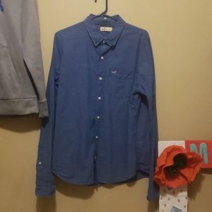 Hollister long sleeve button down